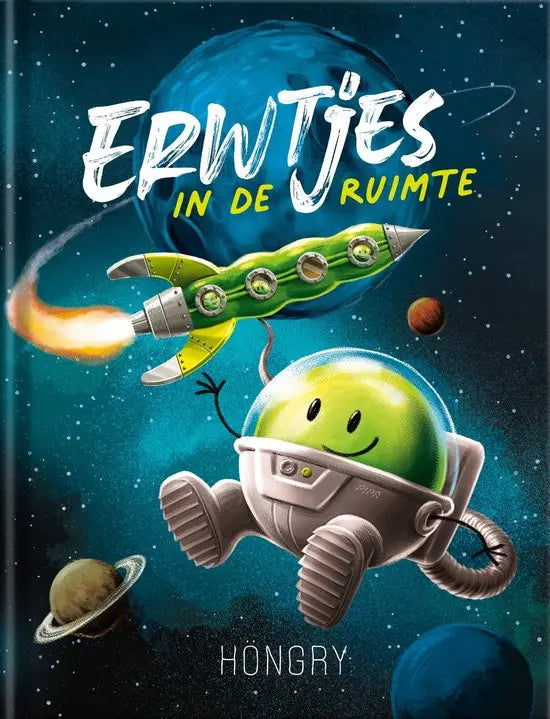 Höngry Voorleesboek - Erwtjes In De Ruimte - Bieke Biesbrouck