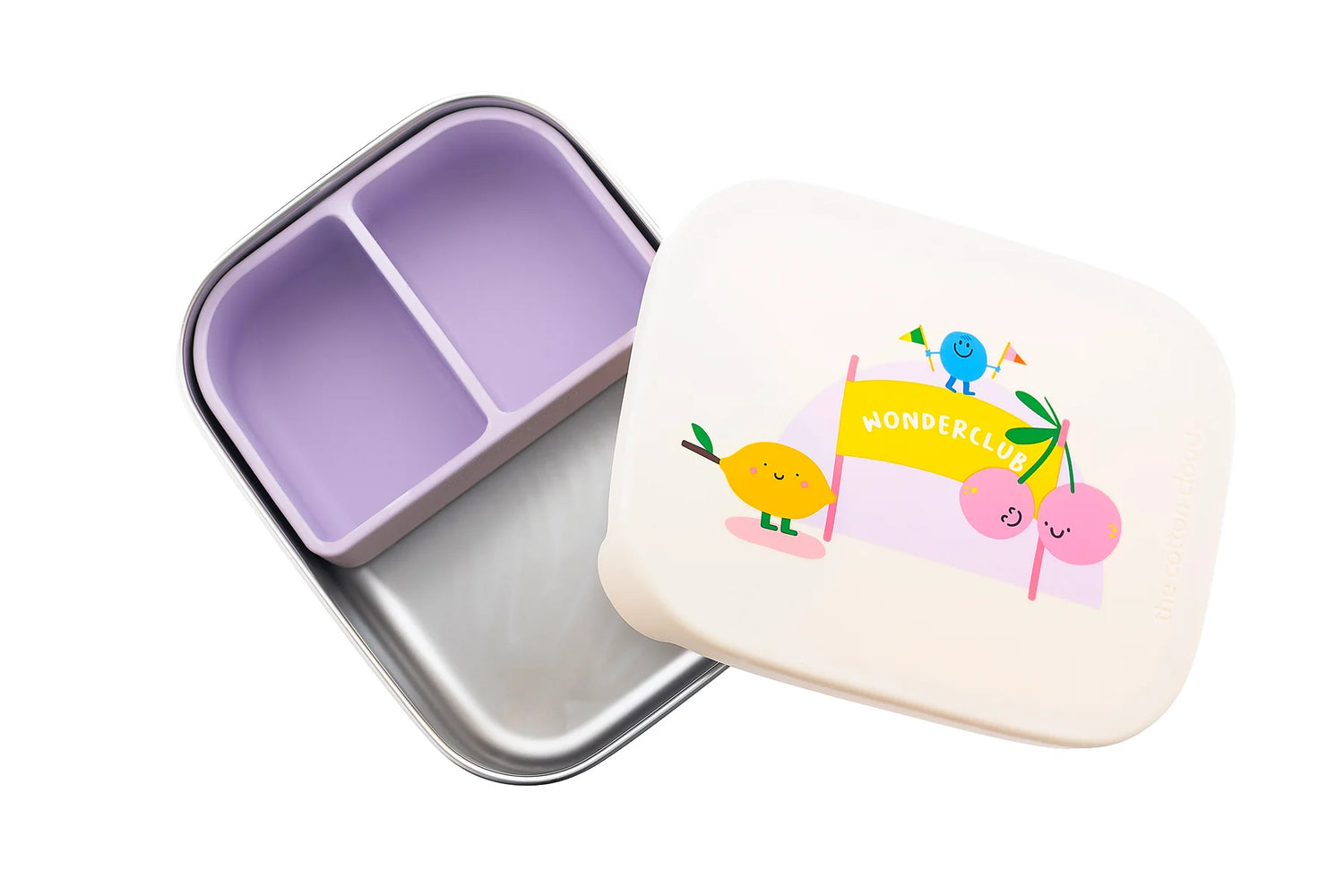 The Cotton Cloud Stainless Steel Lunchbox - Cherry Pop