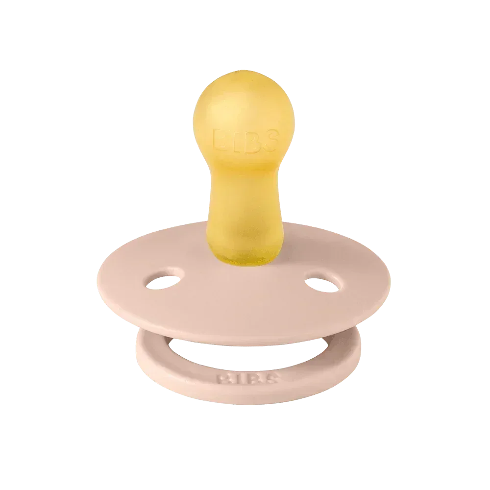 BIBS Fopspeen Rond 2-pack - Woodchuck/Blush