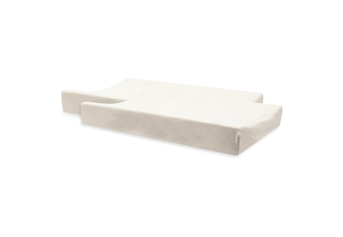 Jollein Aankleedkussenhoes Badstof 2-pack - Sand