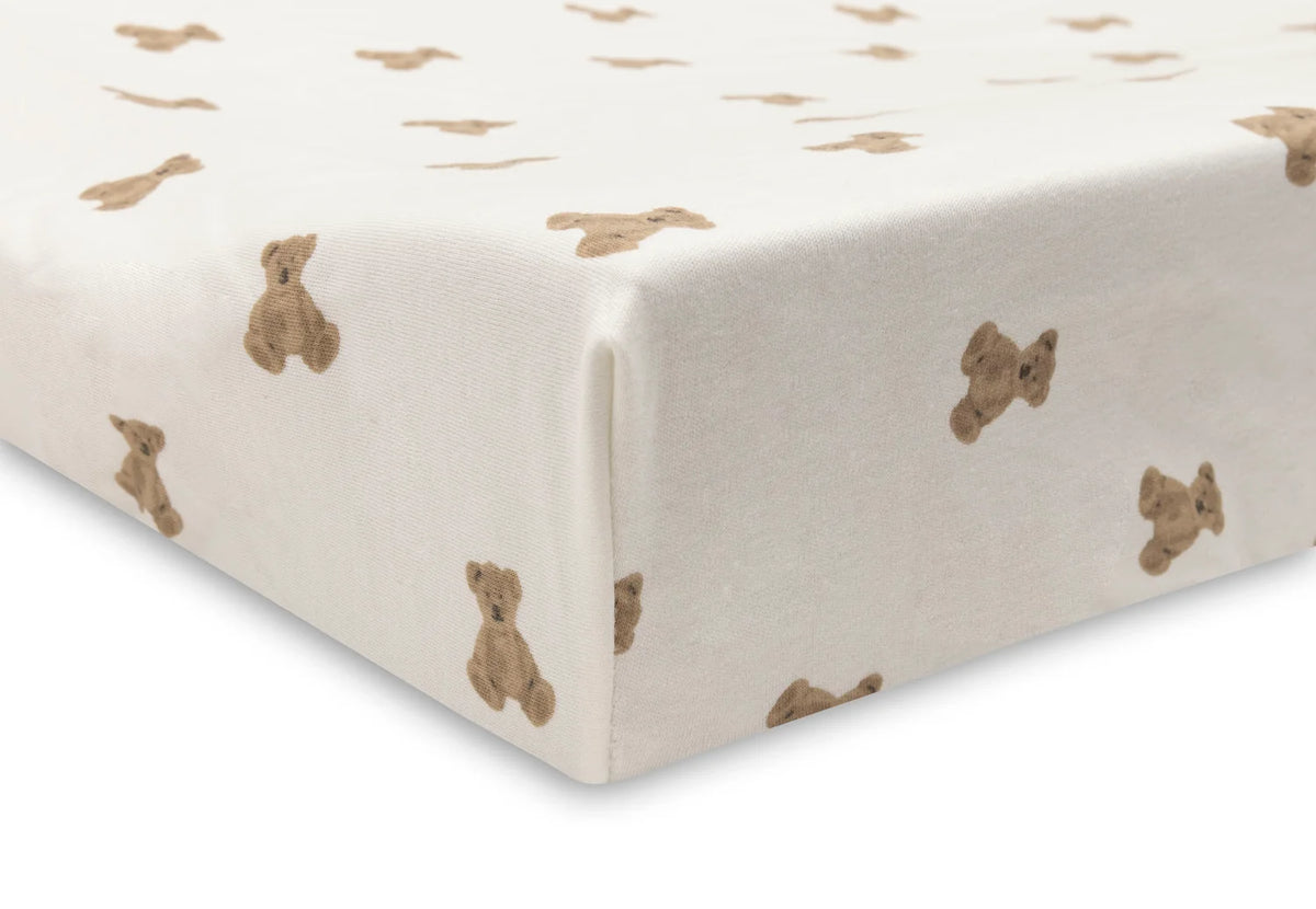 Jollein Aankleedkussenhoes Jersey - Mini Teddy Bear