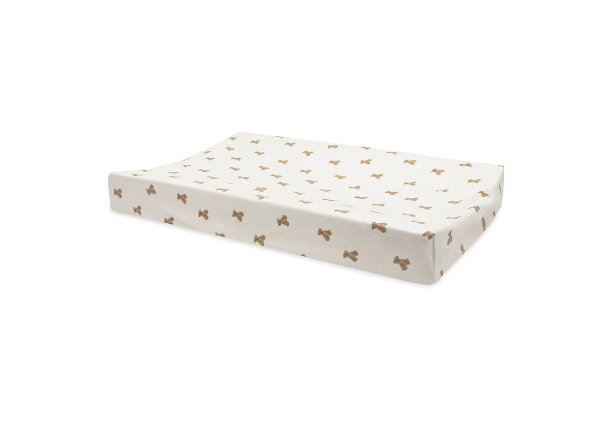 Jollein Aankleedkussenhoes Jersey - Mini Teddy Bear