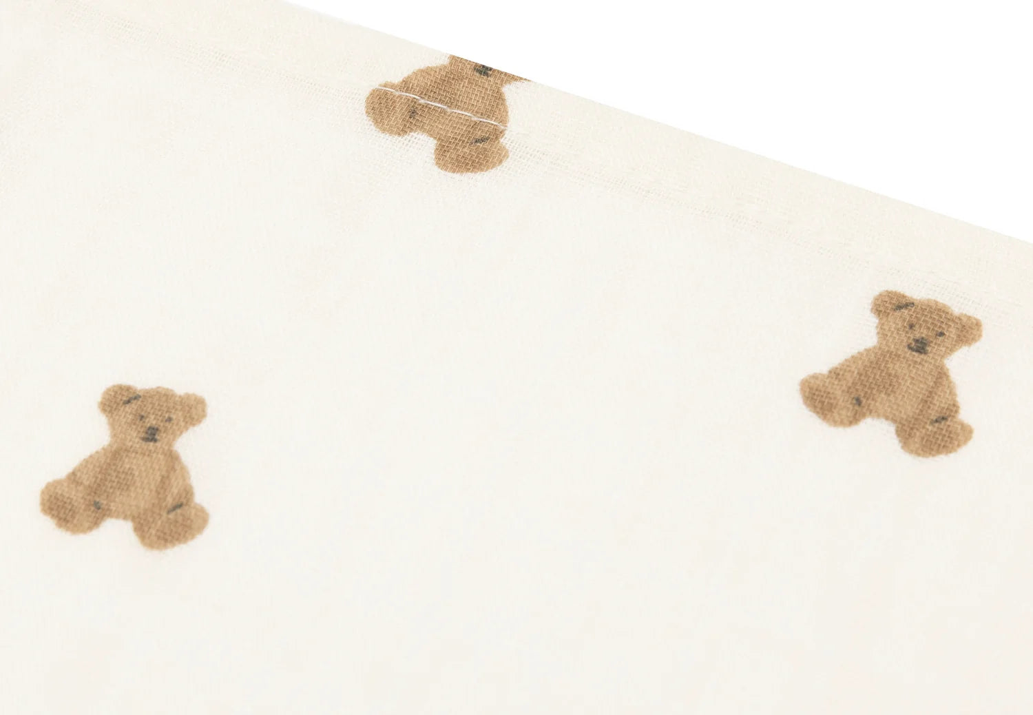 Jollein Hydrofiele Doek Mini 70x70cm 3-pack - Teddy Bear
