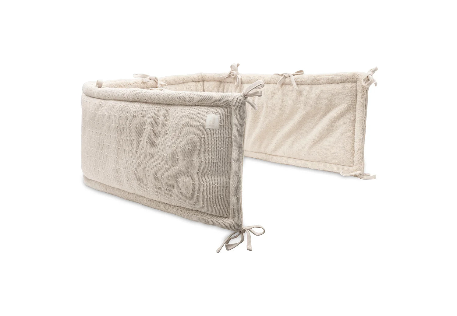 Jollein Boxbumper Sprinkle Knit - Sand