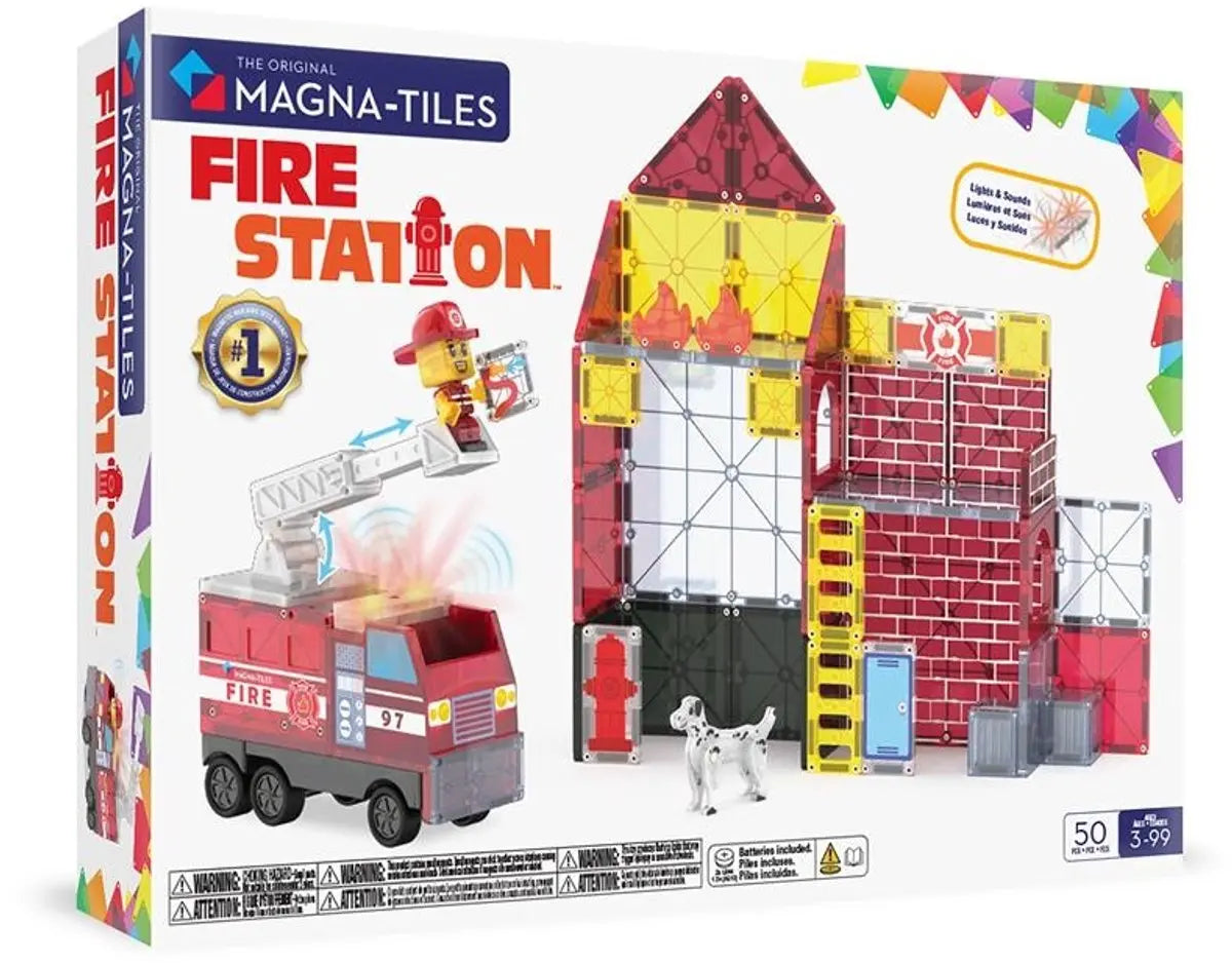 Magna-Tiles Brandweer 50 Stuks