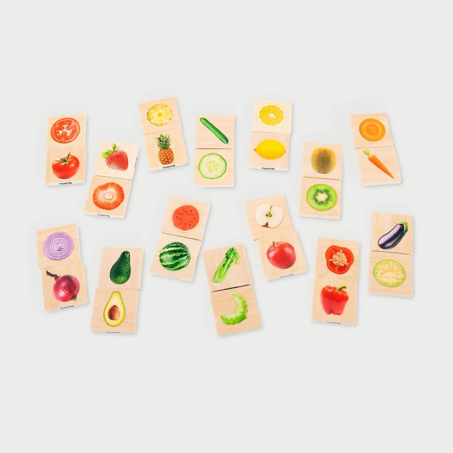 Tickit - Fruit & Groente Memory