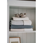 Koeka Wiegdeken Teddy Rivoli - Stone | Wiegdekentje 100x75 cm