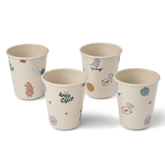 Liewood Lana Beker 4-Pack Tamtam / Sandy