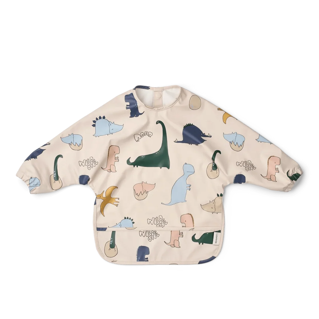 Liewood Merle Slab Met Lange Mouw Dino roar / Sandy