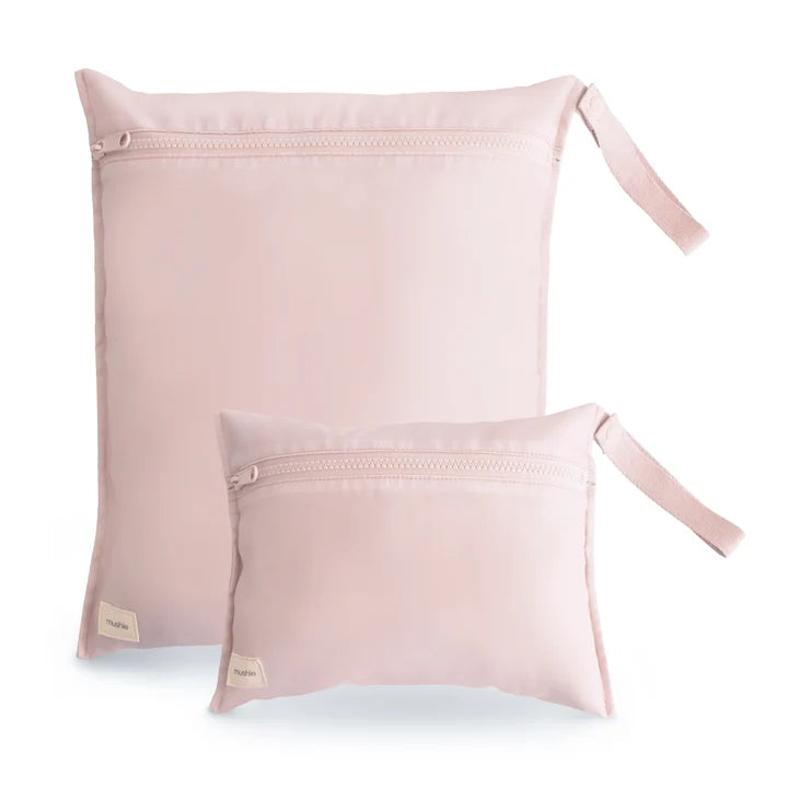 Mushie - Waterbestedinge Zakjes - Blush - 2st