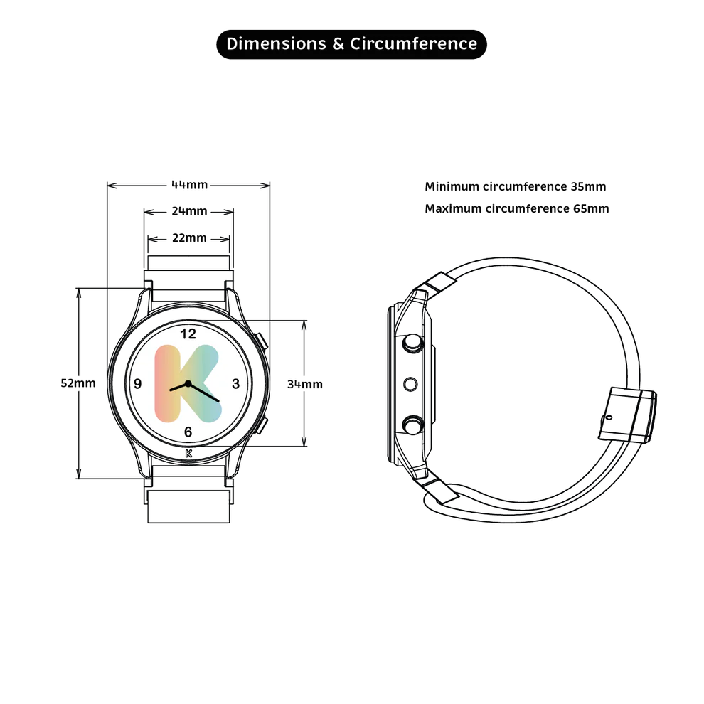 Kidywolf K-Watch Interactive Watch - Koraal