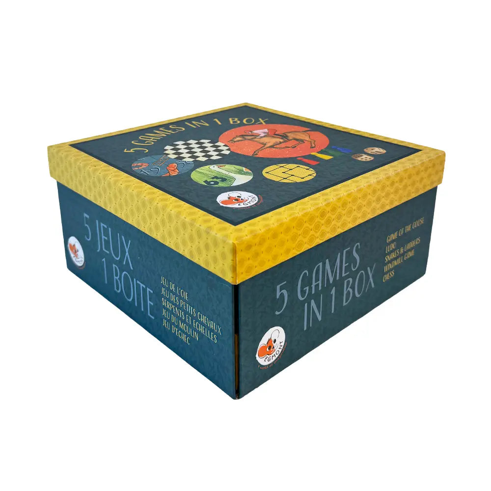 Egmont Toys - Vijf Spellen In Een Doos
