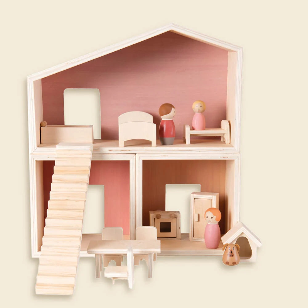 Egmont Toys - Houten Scandinavisch Poppenhuis