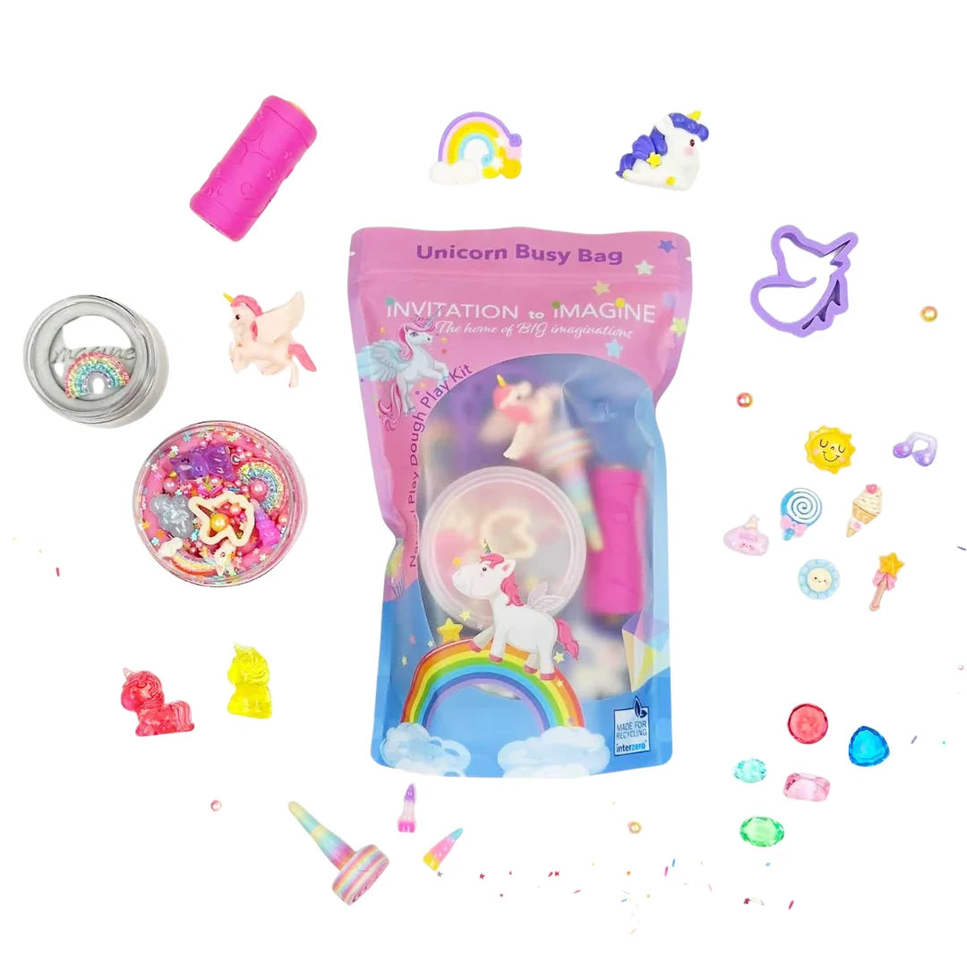 Invitation To Imagine - Unicorn Busy Bag
