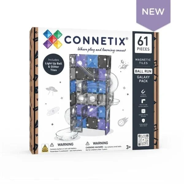 Connetix Ball Run Galaxy Pack 61 stuks van
