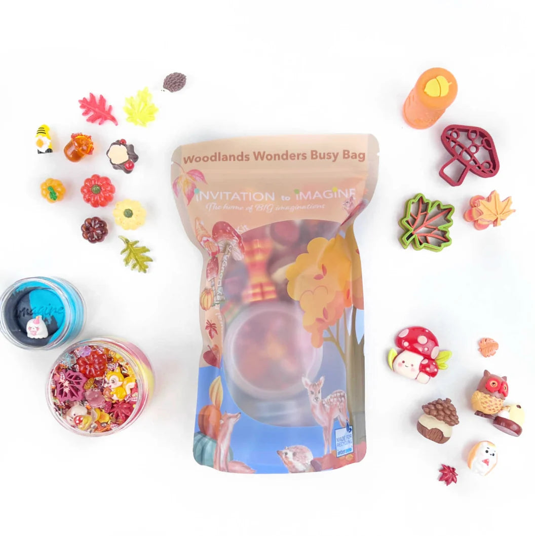 Invitation To Imagine Busy Bag - Autumn Friends