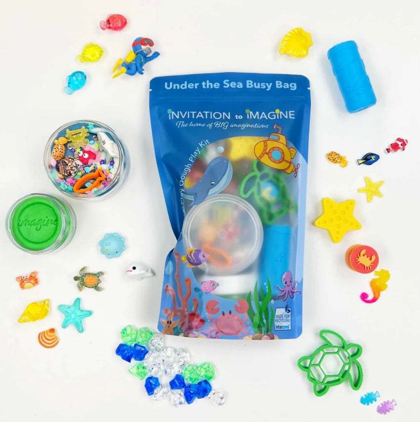 Dutch Dough Invitation To Imagine Busy Bag - Under The Sea