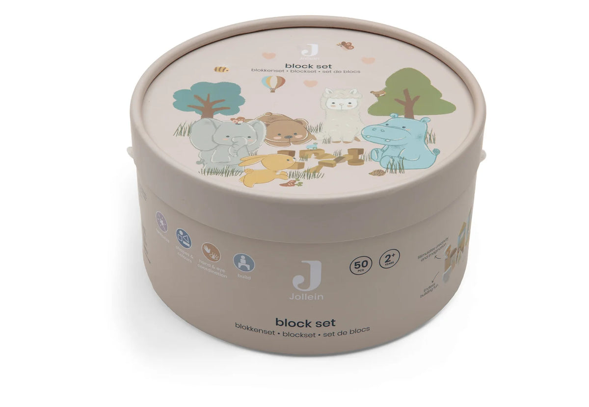 Jollein Houten Blokkenset - Jollies
