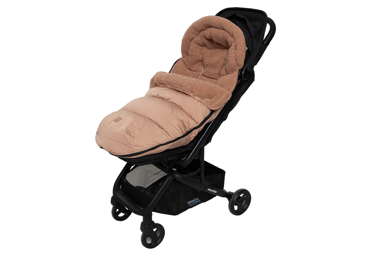 Jollein Voetenzak Buggy / Kinderwagen Puffed - Light Terra