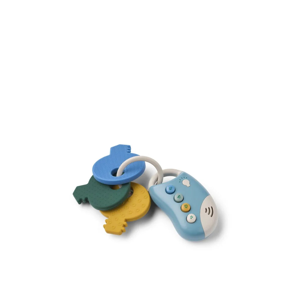 Liewood Vroom Autosleutels - Beach Blue Multi Mix