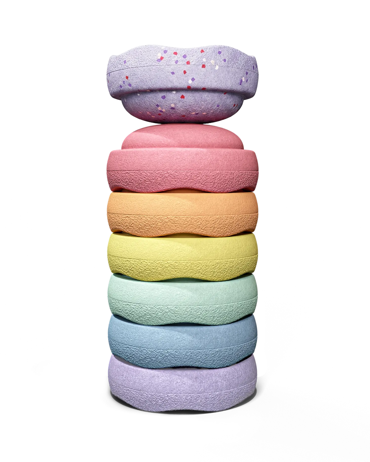 Stapelstein Winter Special Mini Rainbow Pastel