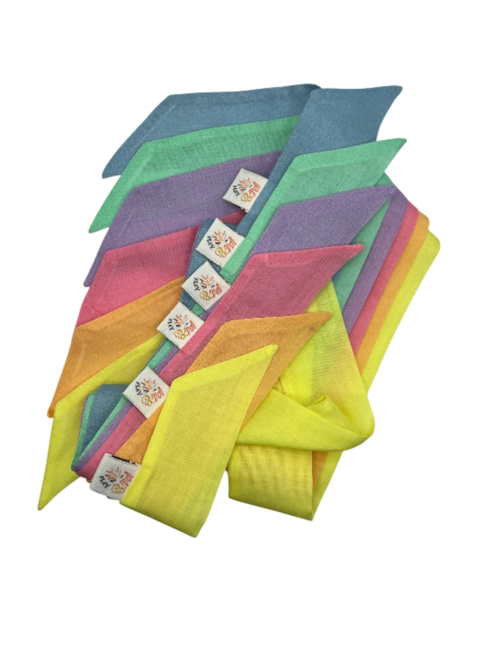 Pit&Play Speellinten Katoen Pastelkleuren