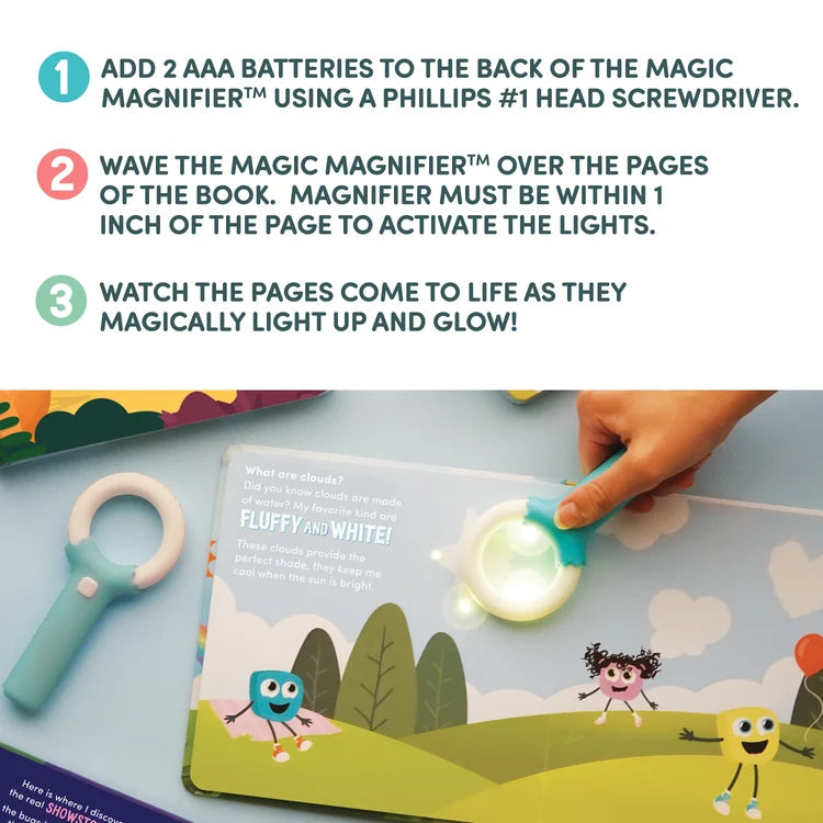 Glo Pals Interactief Verlicht Boek - Blairs Bijzondere Ideeëntuin