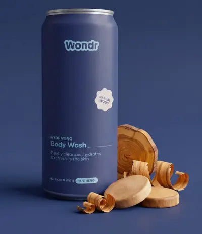 Wondr Bodywash Hydrating - Sandal Wood