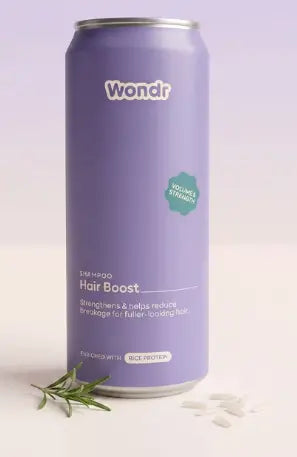 Wondr Hair Boost Shampoo Volume & Sterker Haar - Rosy Rice