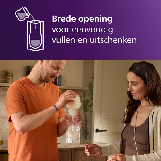 Philips Avent Moedermelk Bewaarzakjes 50x180 ml
