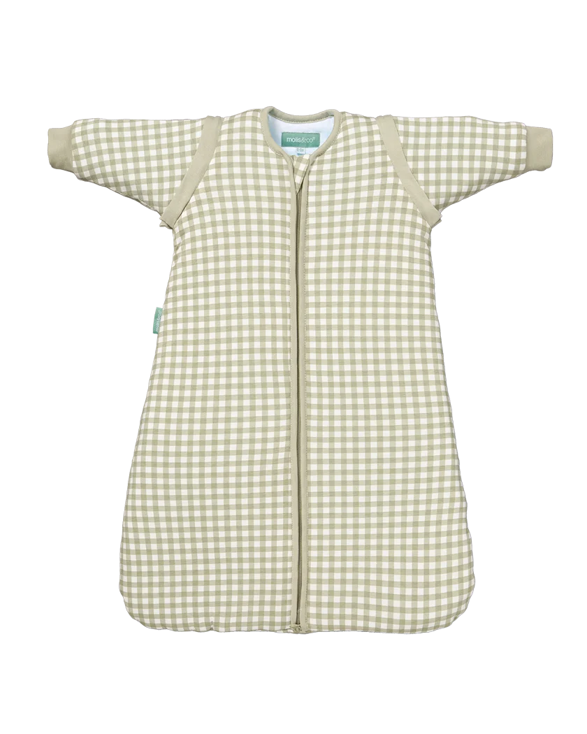 Molis&Co Babyslaapzak Met Mouwen TOG 2.5 – Mint Tea
