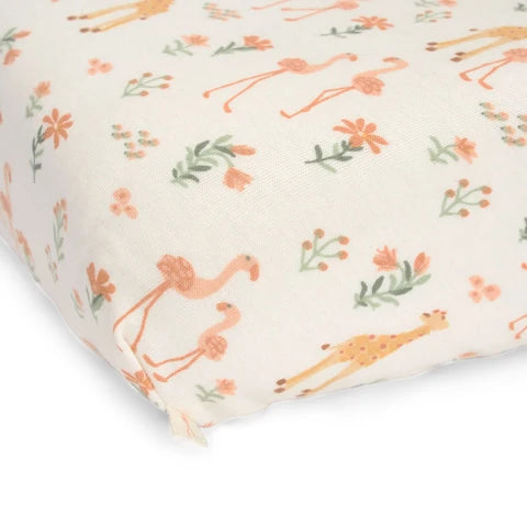 Little Dutch Wieg Hoeslaken 40x80cm - Blooming Safari