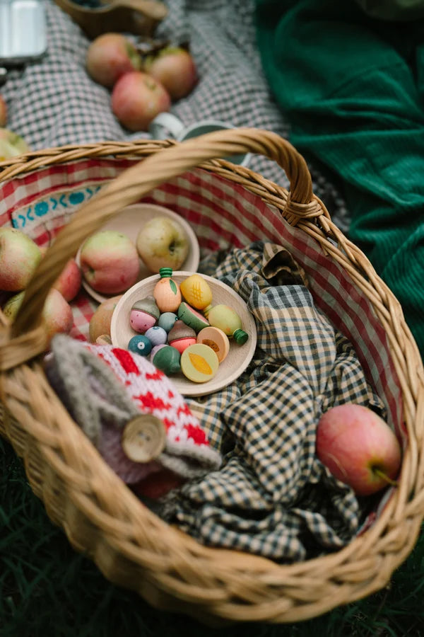 Grapat Houten Fruit 12 Stuks