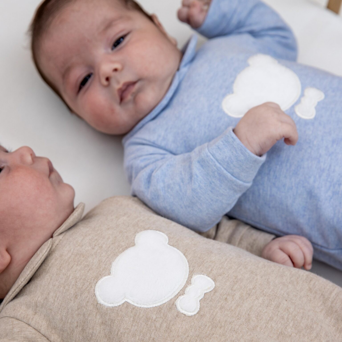 Living Nature - Babypakje William - Blauw Teddy