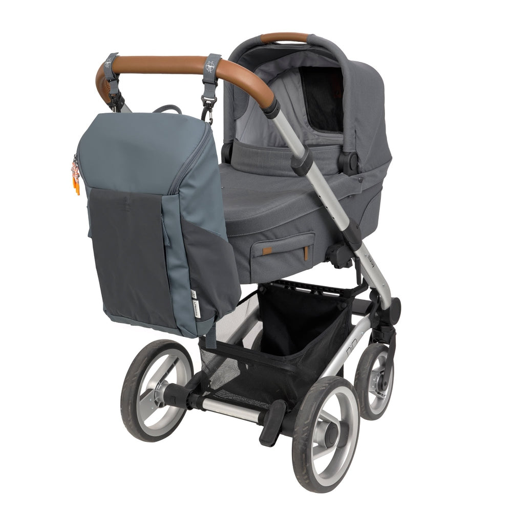 Lässig Slender Up Luierrugzak - Reflecterend Antraciet