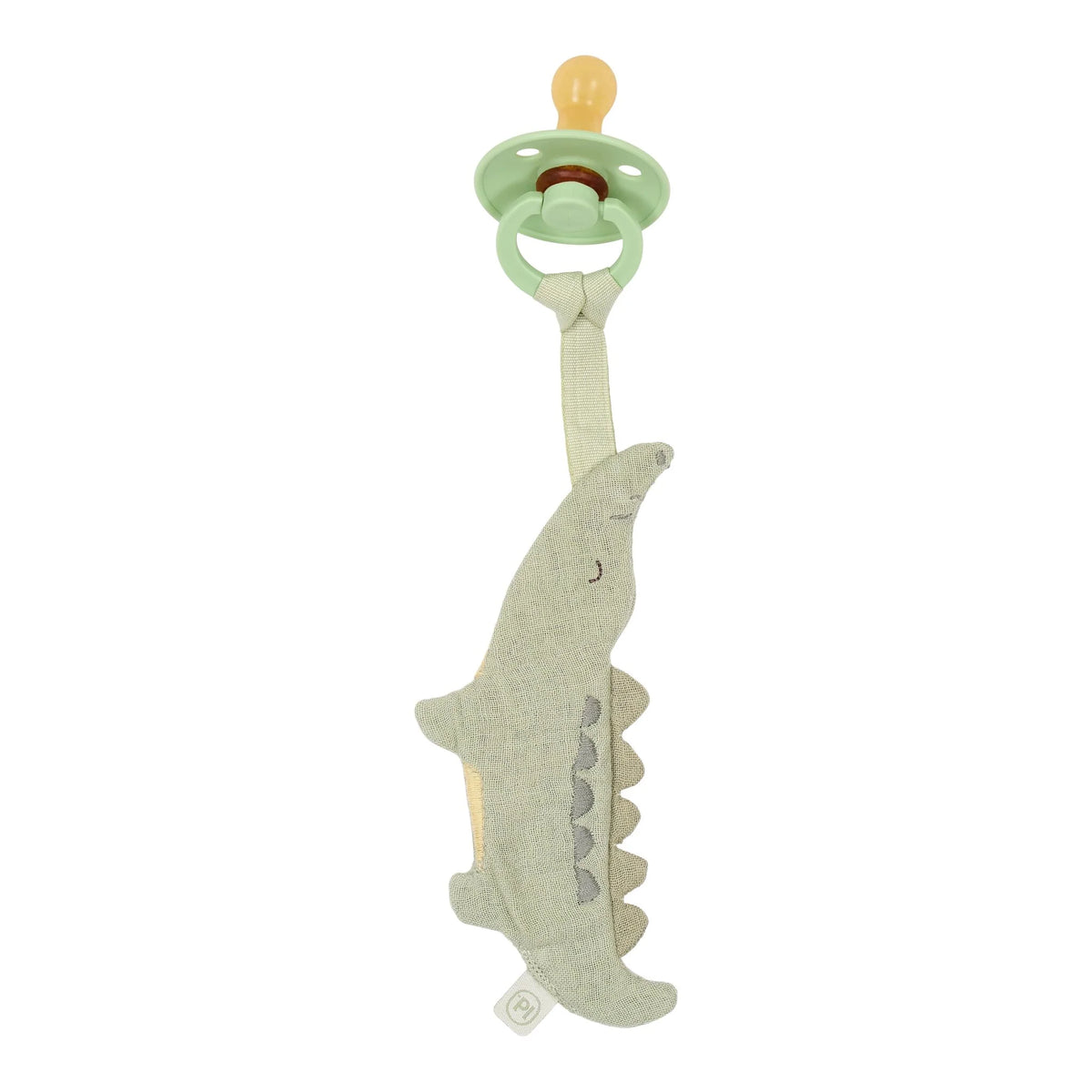 Little Dutch Speendoekje Krokodil - Groen
