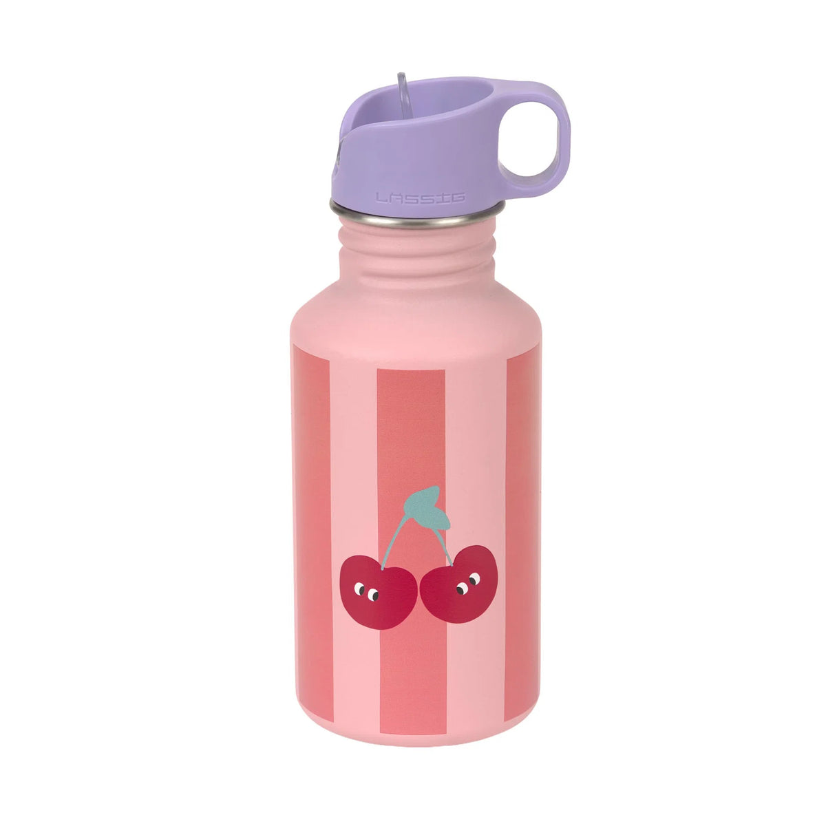 Lässig Drinkfles Stainless Steel 500ml - Unique Stripes Fruits