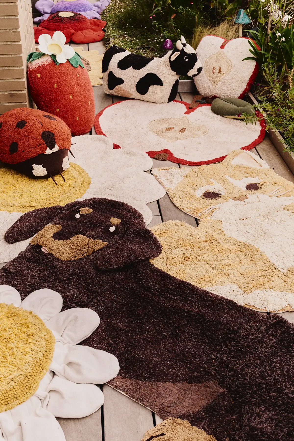 Lorena Canals Wasbaar Tapijt 150x110cm - Jack The Dog