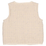 Koeka Baby Gilet Reversible Lind - Warm White