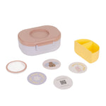 Lässig Snack- En Lunchbox Met Patroon - Roos