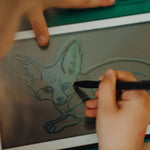Kidywolf Kidydraw Mini Tekentablet REFILL - Animals Around The World / Oceans & Pirates