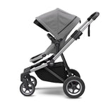 Thule Sleek Kinderwagen Aluminium / Grey Melange