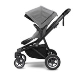 Thule Sleek Kinderwagen Grijs Melange Op Zwart