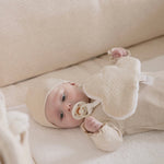 Poetree Kids Baby Mutsje Sand - Konijntjes