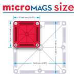 Maga-Tiles Micro Mags Reisset | 26 Onderdelen