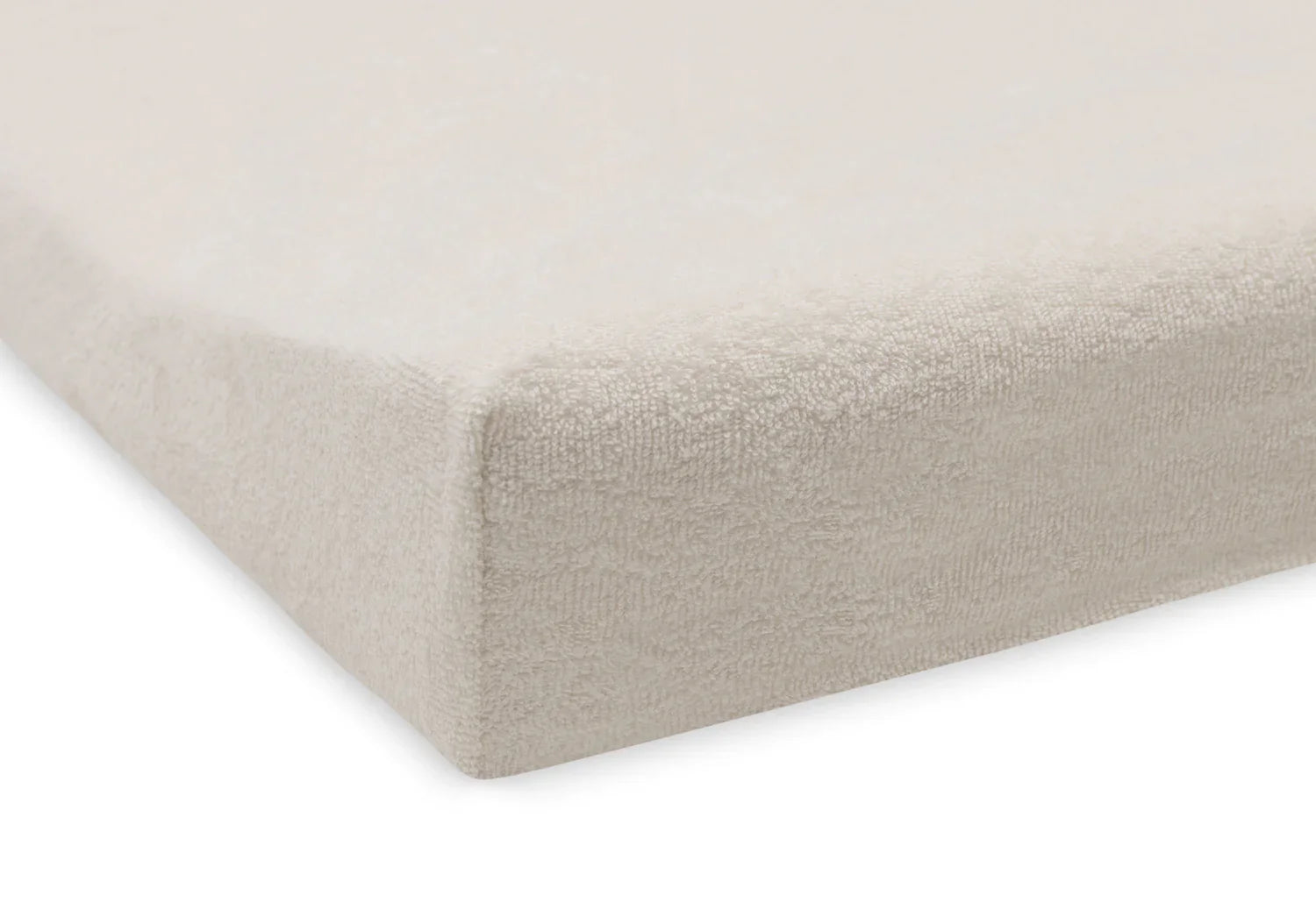 Jollein - Hoes Voor Aankleedkussen/Waskussen Badstof - 50x70cm - 2stuks - Oatmeal/Sand