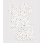 Petit Bateau Korte Katoenen Kinder Pyjama Met Vruchtenprint