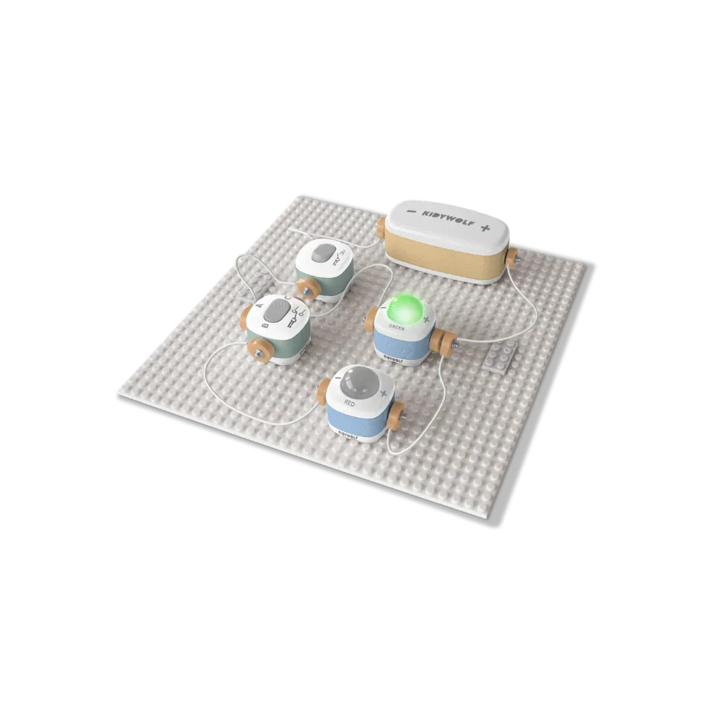 Kidywolf Kidyelec - Starter Pack | Inleidend Pakket Om Te Leren Over Elekriciteit