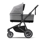 Thule Sleek Kinderwagen Grijs Melange Op Zwart