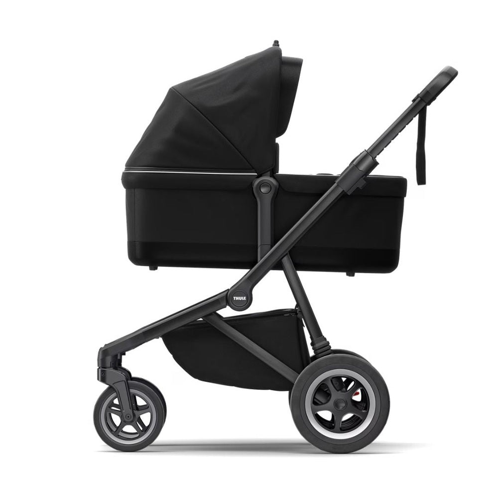 Thule Sleek Kinderwagen + WIEG - Midnight Black / Black kopie